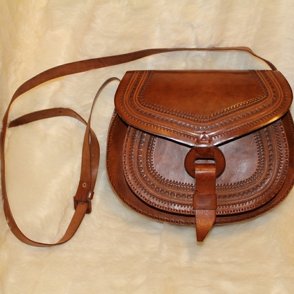 mexican leather crossbody bags